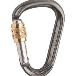 AustriAlpin HMS Mini.Mi screw-lock carabiner with brass sleeve* Carabiners And Quick Links